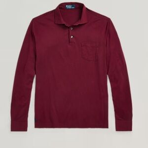 Polo Ralph Lauren Custom Slim Fit Jersey Polo Shirt long sleeve XL